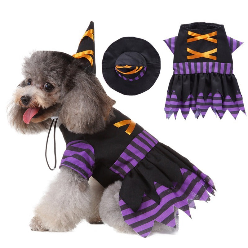 Vêtements alternatifs drôles pour animaux de compagnie d'Halloween
