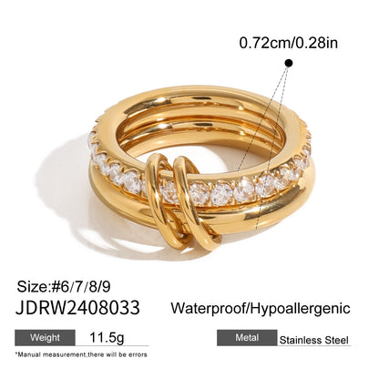 Bracelet en acier titane inoxydable en forme de cœur et non décolorant