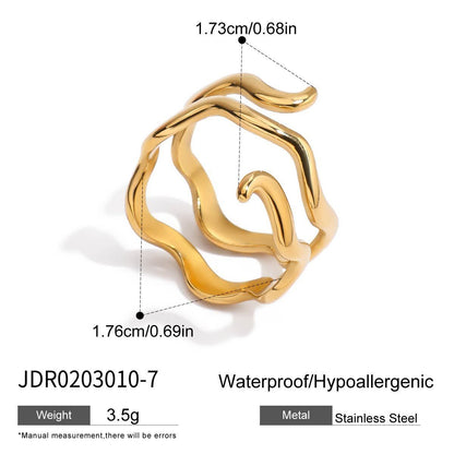 Bracelet en acier titane inoxydable en forme de cœur et non décolorant